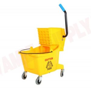 Bucket & Wringer, Yellow, 26 Quart
