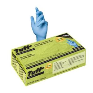 Blue Hybrid Vinyl/Nitrile Gloves